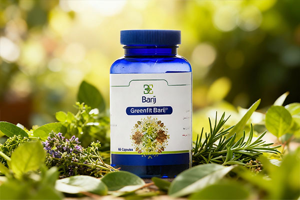 ترکیبات طبیعی کپسول گرین فیت باریج اسانس