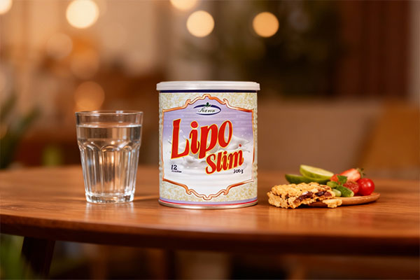 پودر لیپو اسلیم کارن کنار میانوعده سالم