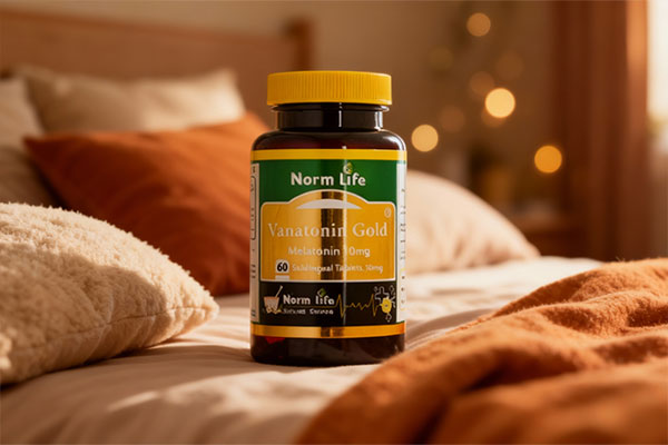 واناتونین گلد نورم لایف در کنار محیط خواب آرامش‌بخش